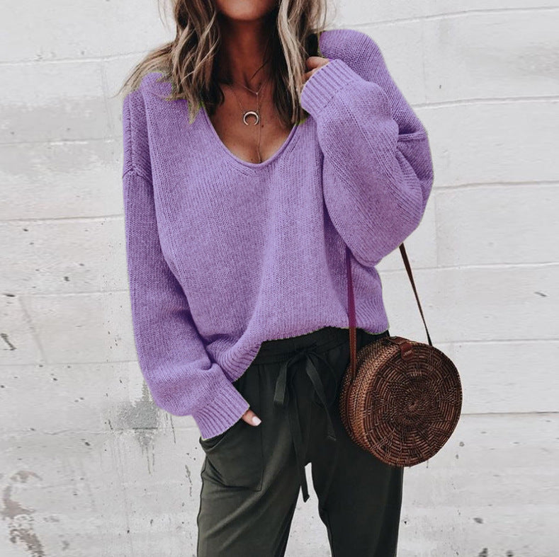 Loose Casual Knit Jumper