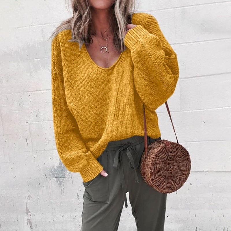Loose Casual Knit Jumper