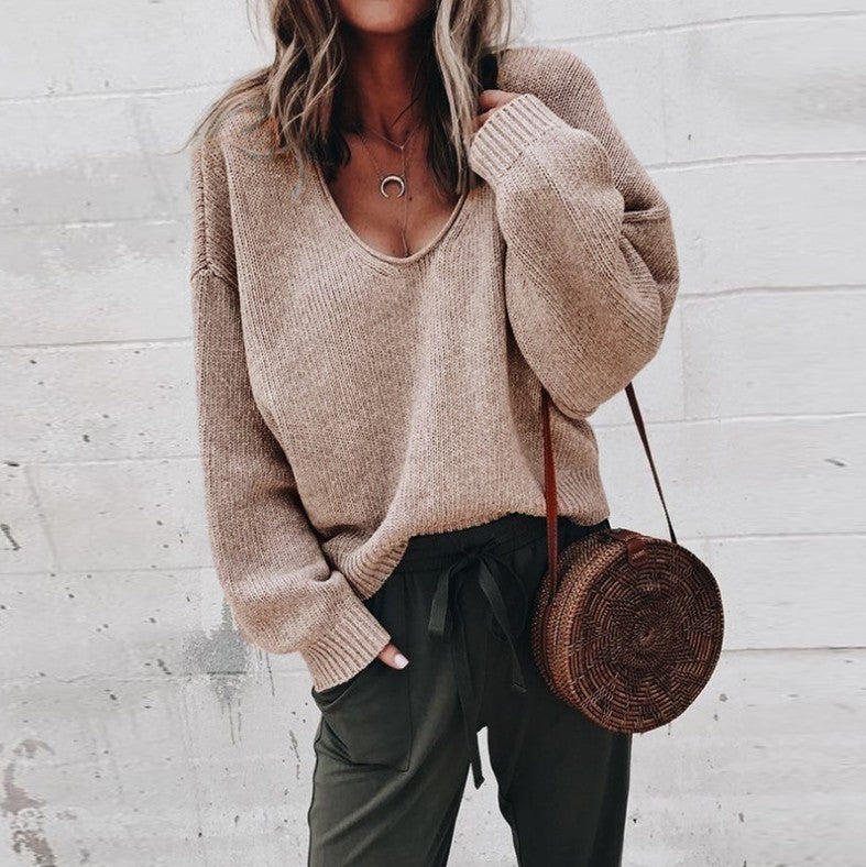 Loose Casual Knit Jumper