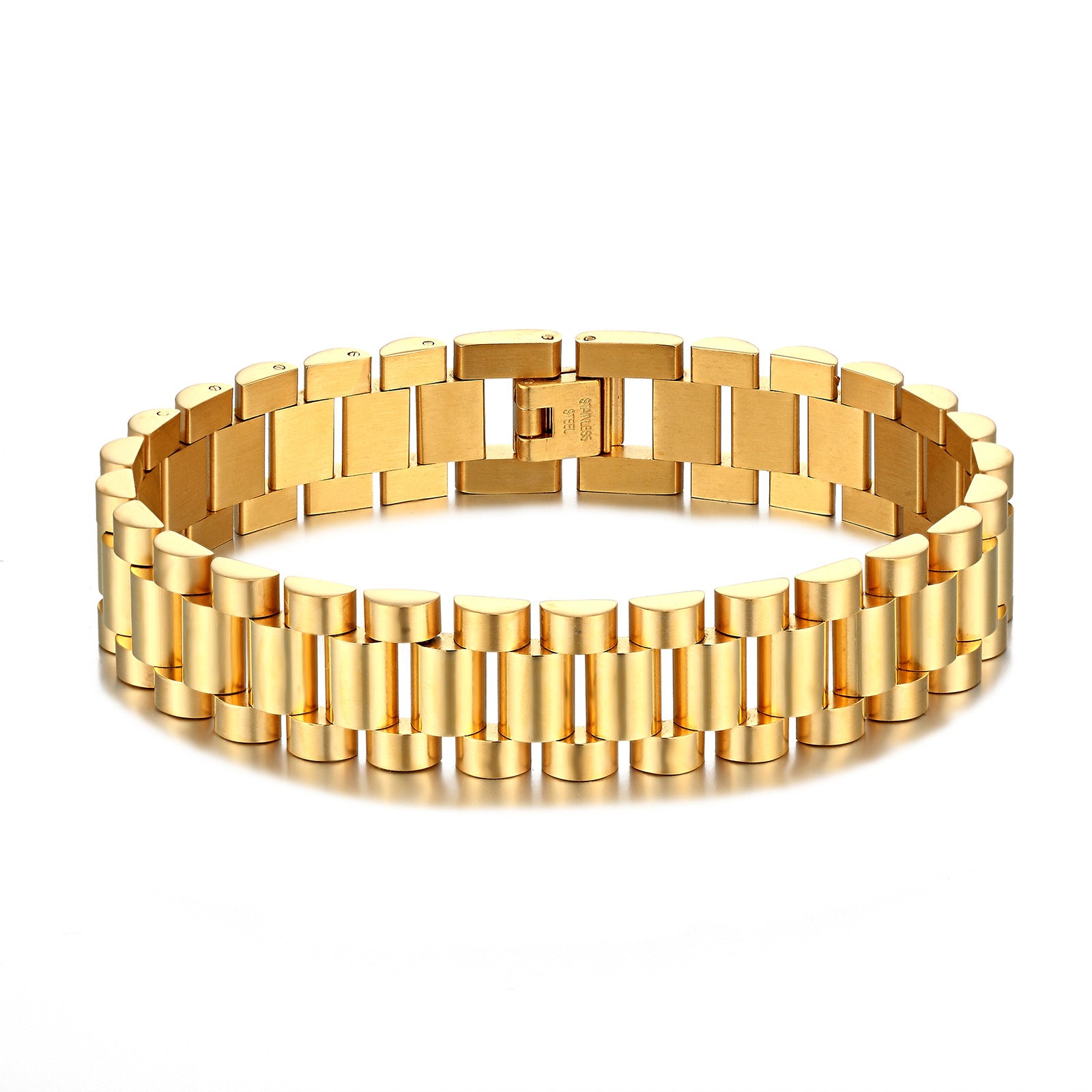 Premium Bold Men's Stainless Steel Bracelet
