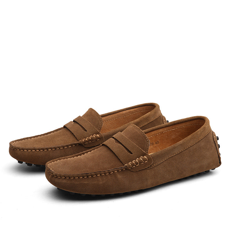 Luxury Suede Slip-Ons Loafers