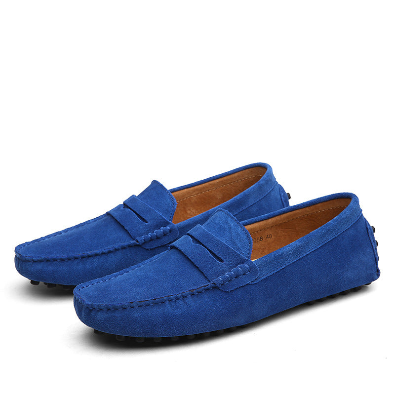 Luxury Suede Slip-Ons Loafers