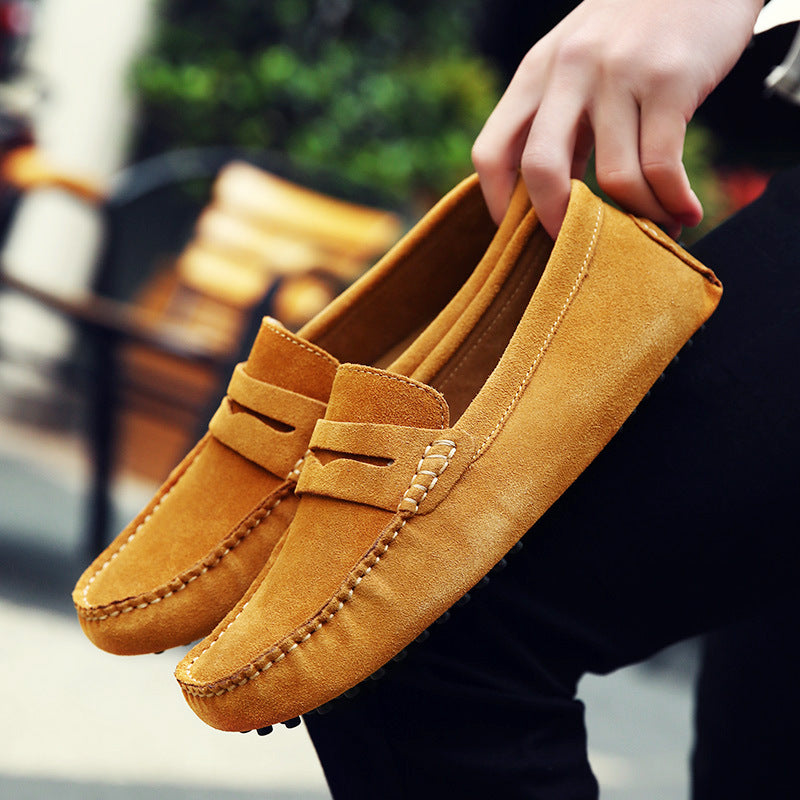Luxury Suede Slip-Ons Loafers