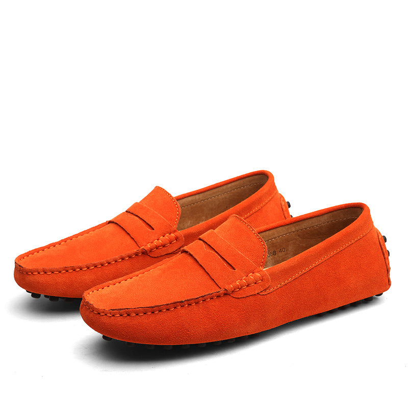 Luxury Suede Slip-Ons Loafers