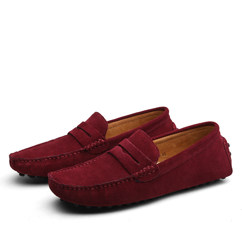 Luxury Suede Slip-Ons Loafers