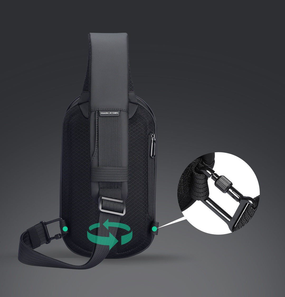 MetroPulse Travel Sling Messenger