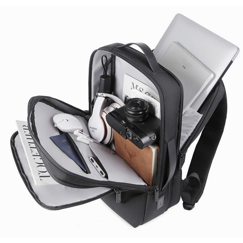 Modern Commuter Expandable Laptop Backpack