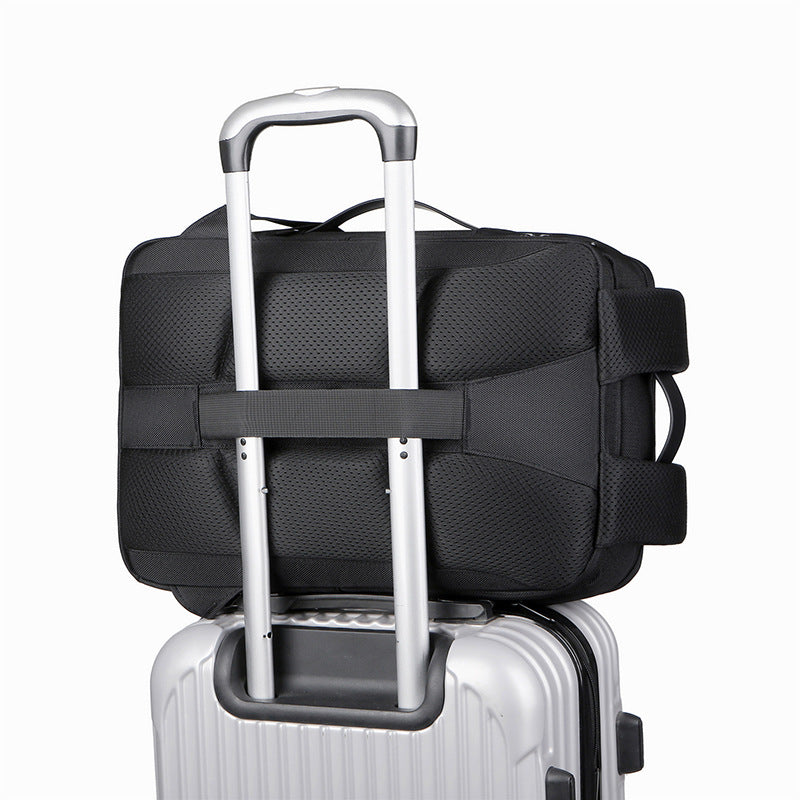Modern Commuter Expandable Laptop Backpack