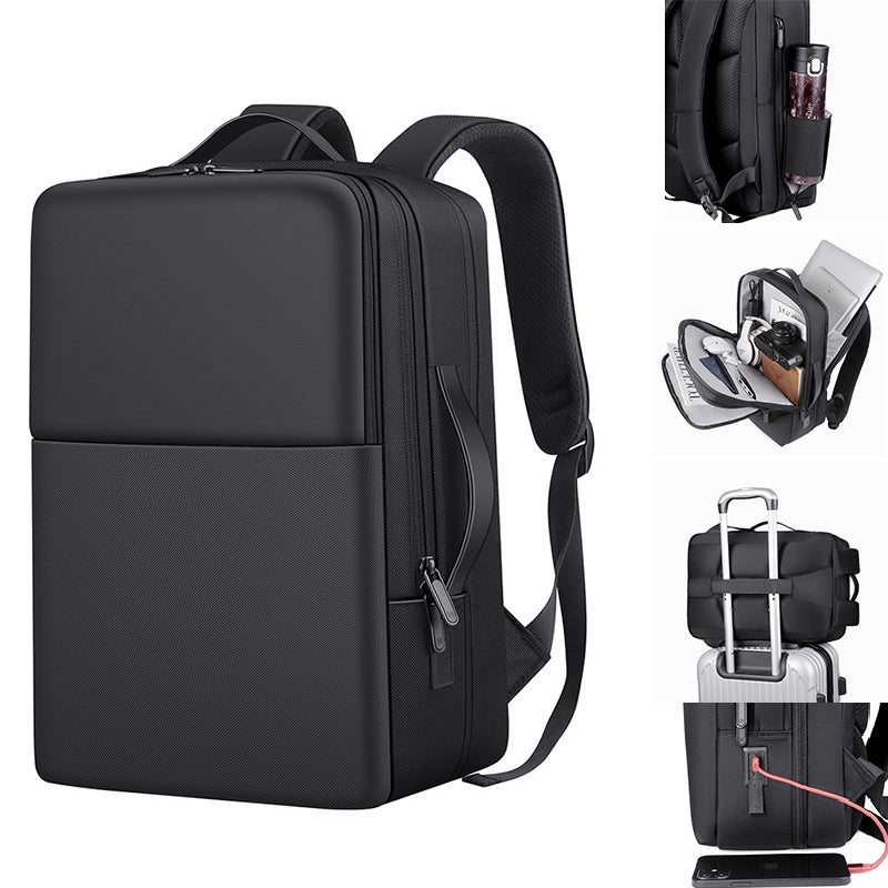 Modern Commuter Expandable Laptop Backpack