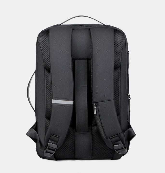 Modern Commuter Expandable Laptop Backpack