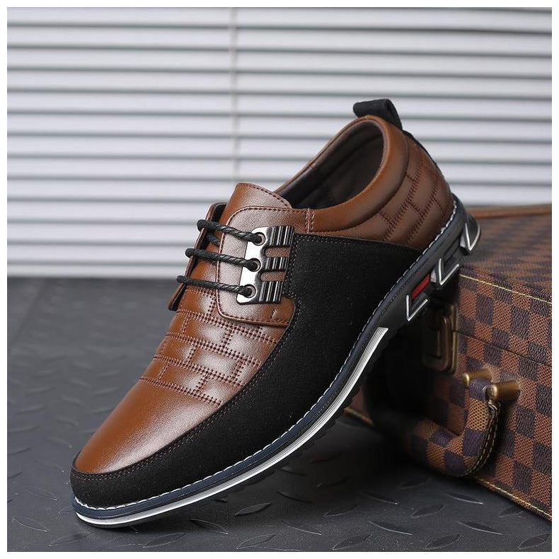 Modern Two-Tone Comfort Shoes