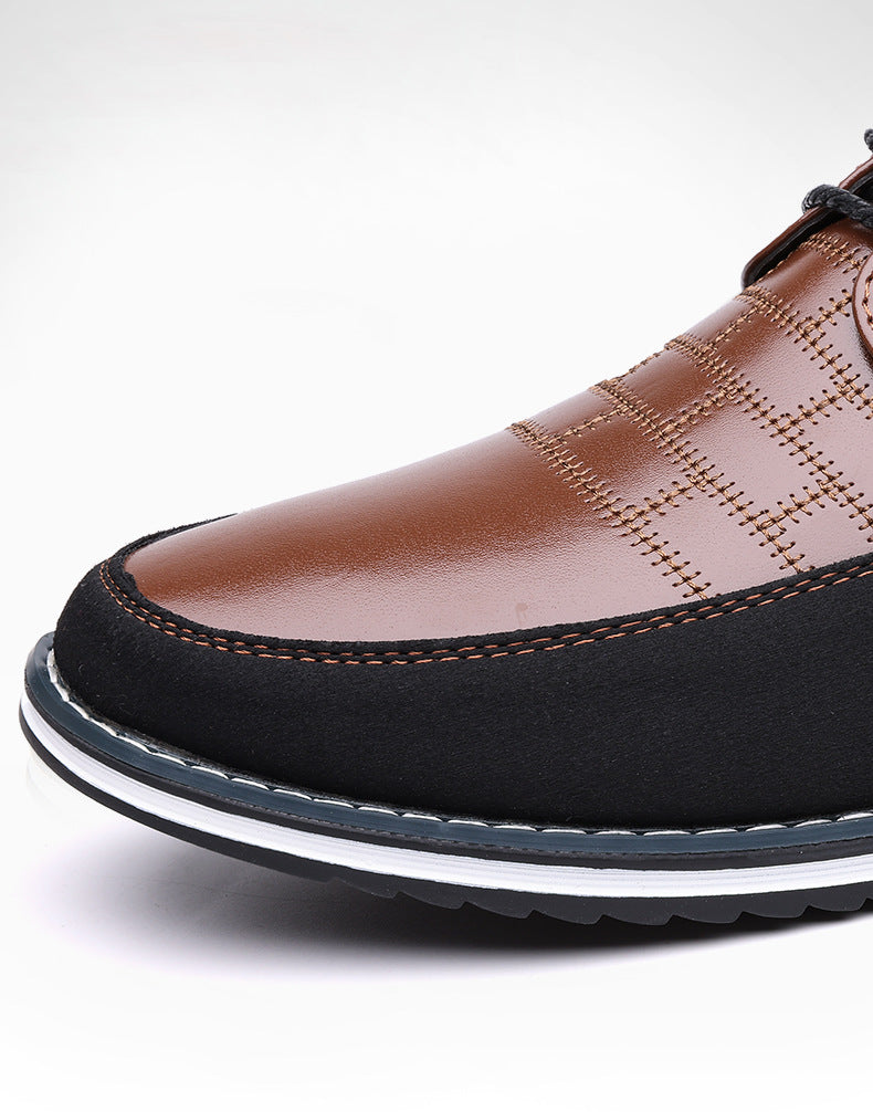 Modern Two-Tone Comfort Shoes