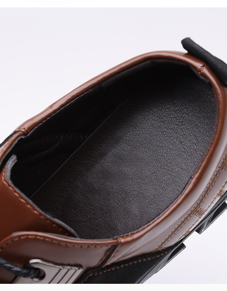 Modern Two-Tone Comfort Shoes