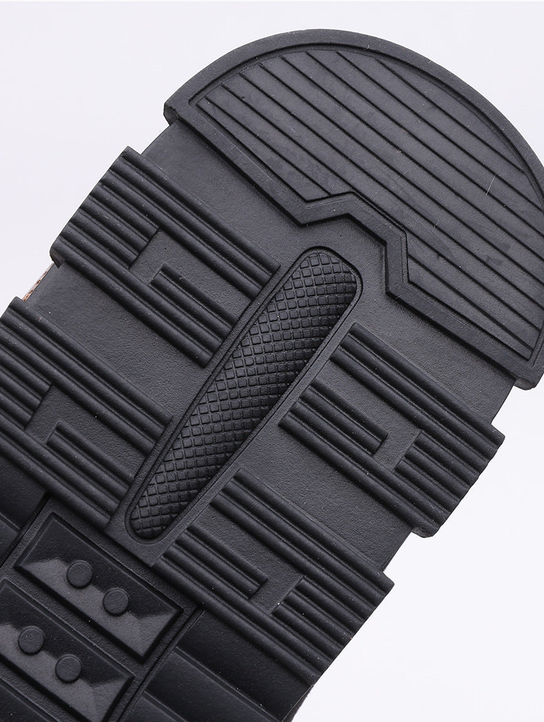 Modern Two-Tone Comfort Shoes