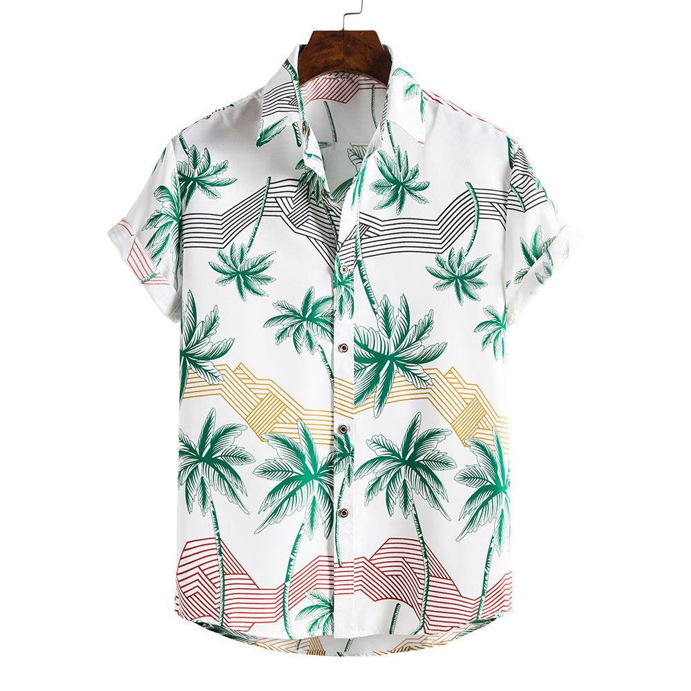 Palm Line Holiday Shirt