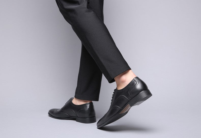 Premium Business Leather Oxford Brogues