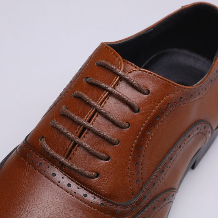 Premium Business Leather Oxford Brogues