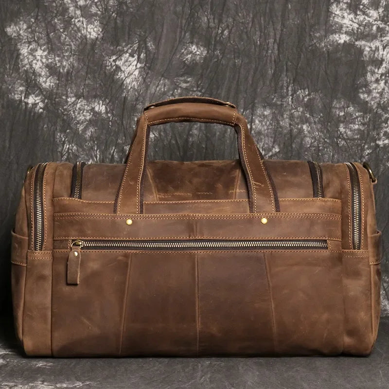 Grand Explorer Leather Duffel