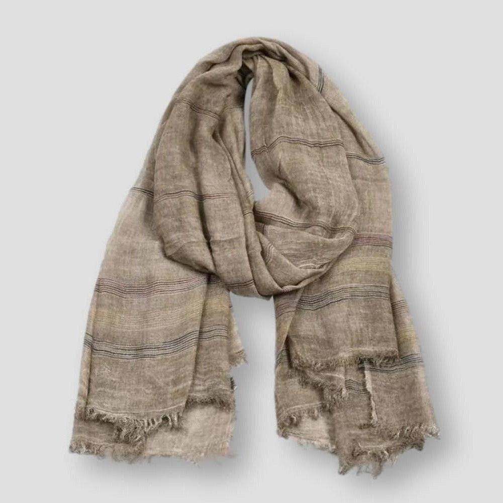 Linen Tassels Scarf