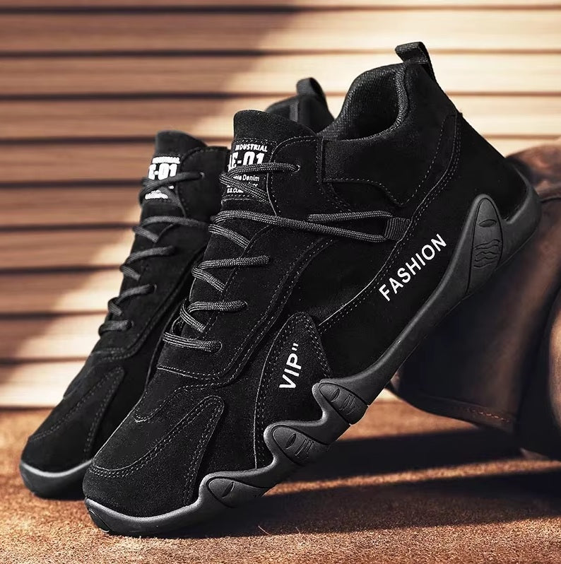 Tactical VIP Suede High-Top Sneakers