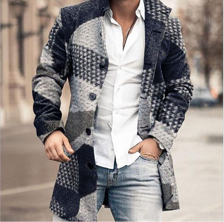 Modern Slim Fit Overcoat