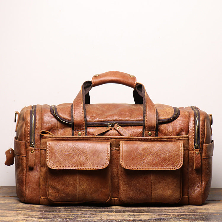 Grand Explorer Leather Duffel