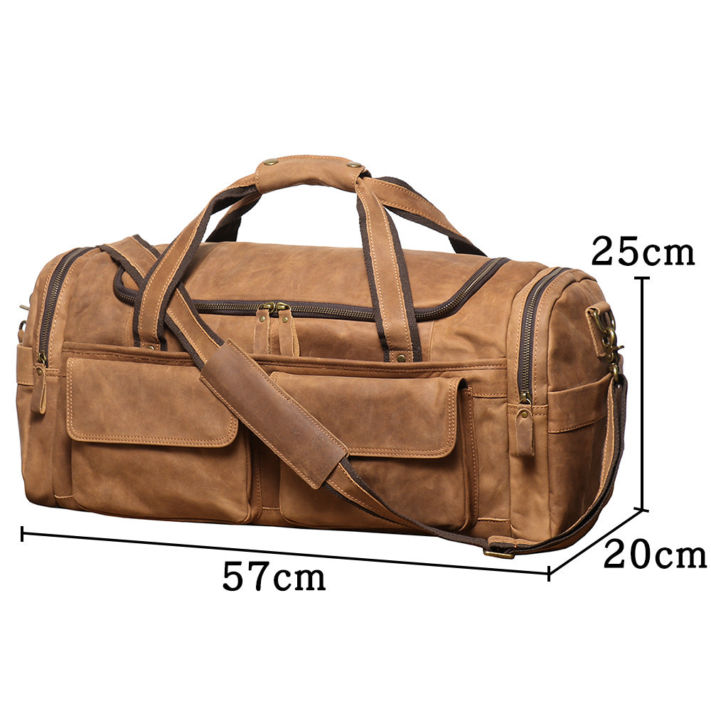 Grand Explorer Leather Duffel