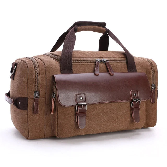 Heritage Canvas Weekender Bag