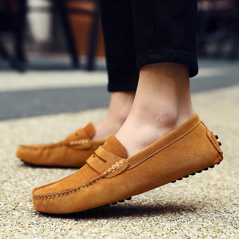 Luxury Suede Slip-Ons Loafers