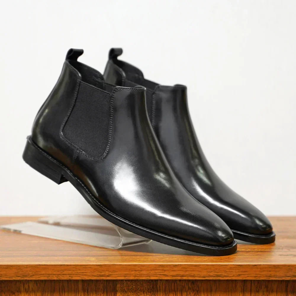 Leather Chelsea Boots