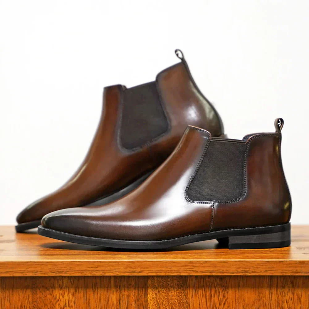 Leather Chelsea Boots