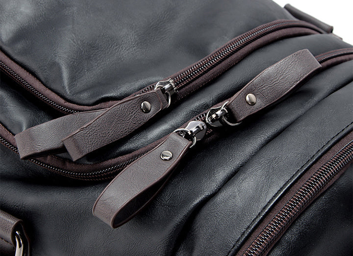 Traveler Sport Leather Duffle Bag