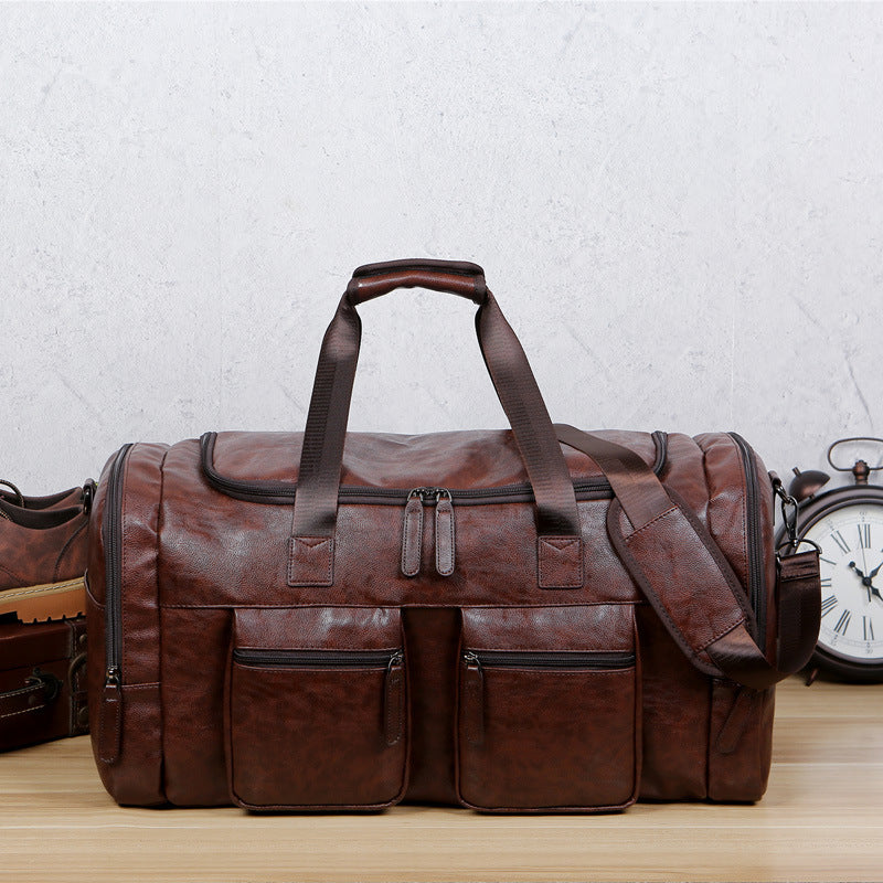 Premium Leather Travel Bag