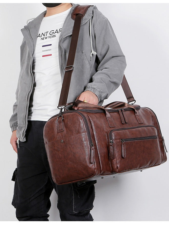 Urban Leather Duffel Bag